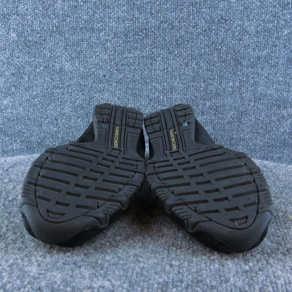 Skechers Relaxed Fit Women Slip-On Shoes Black Leather Slip On Size 8.5 Medium - Picture 9 of 10